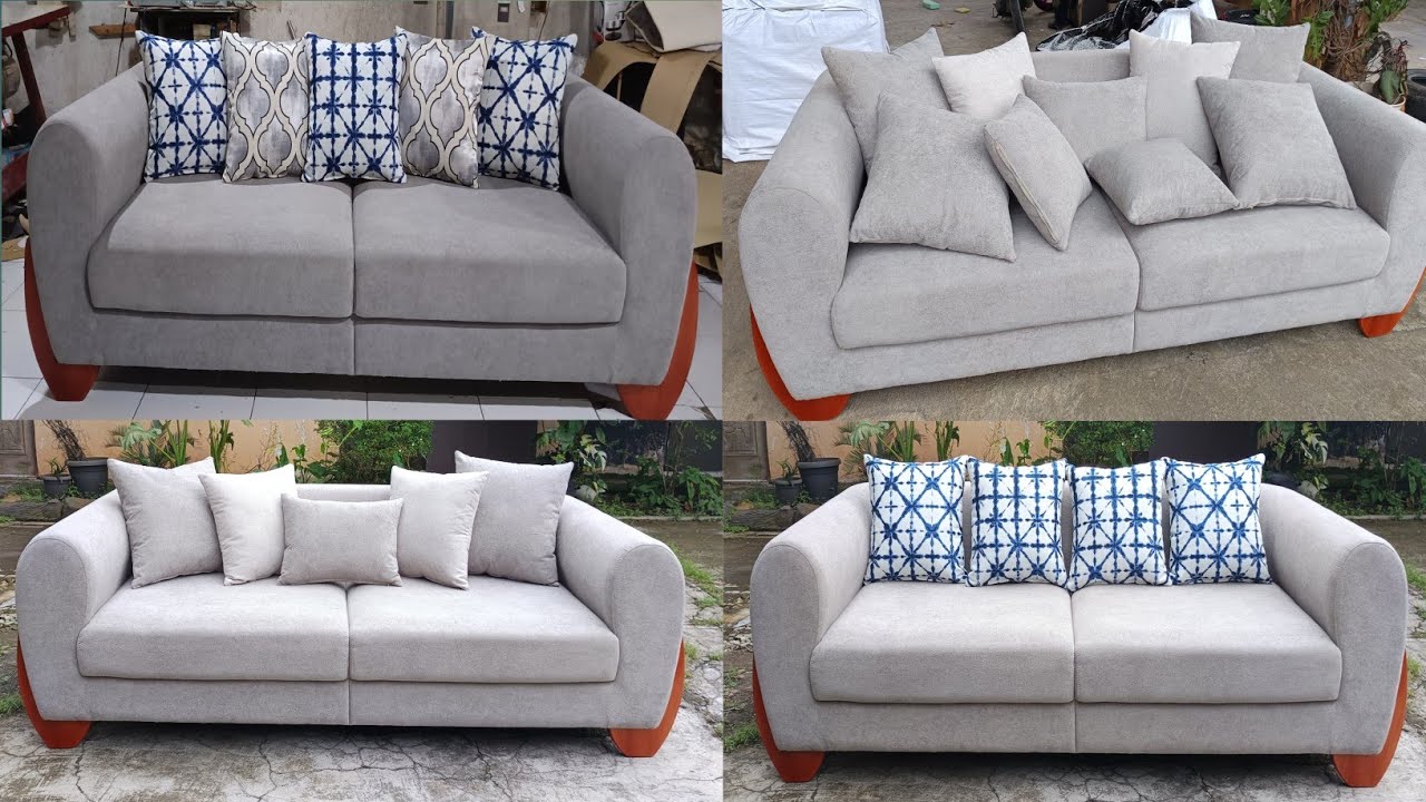 Membuat sofa dua tempat duduk model baru | sofa minimalis