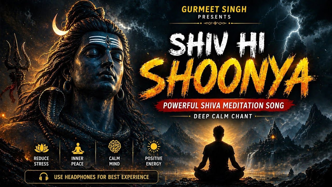 Shiv Hi Shoonya 🙏 Powerful Shiva Meditation Song | Deep Calm Chant