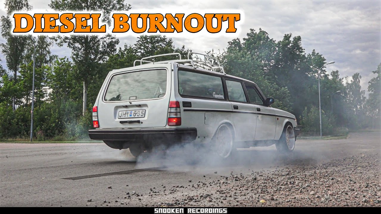Jim's Volvo 245 m51d25 tds Daily || Burnout eller Ras??