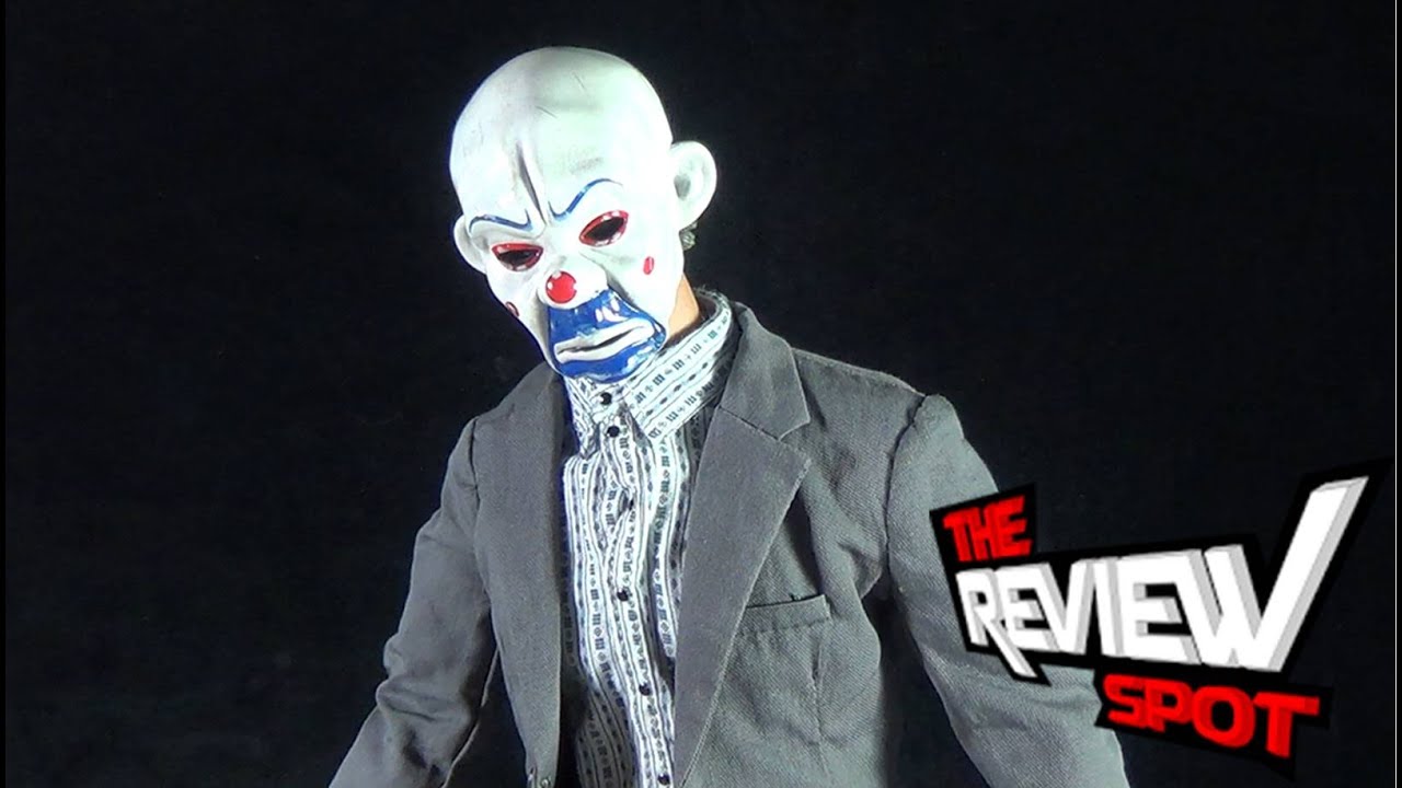 Collectible Spot - Hot Toys The Dark Knight The Joker (Bank Robber Version 2.0) Sixth Scale Figure