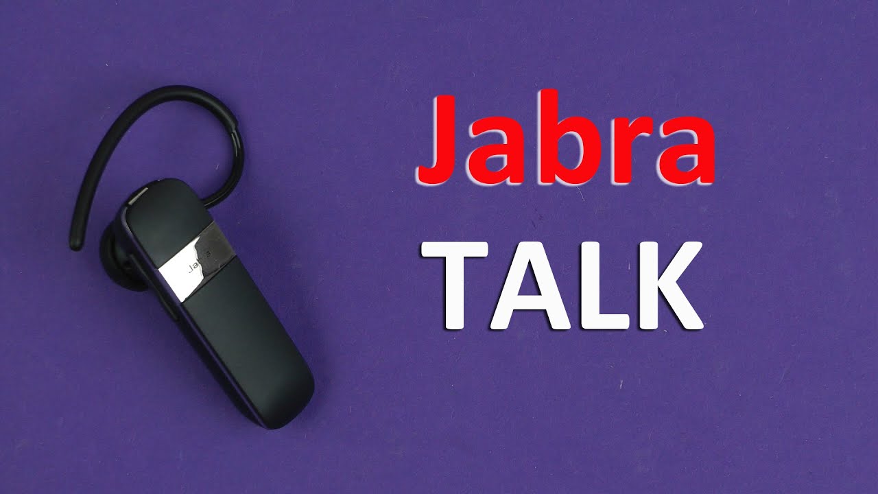 Распаковка Jabra Talk