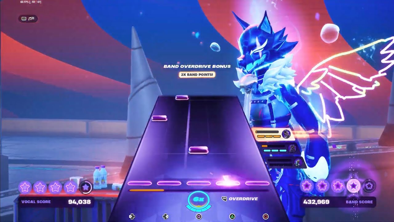 ANCIENT Fortnite Festival gameplay | Bad Romance 