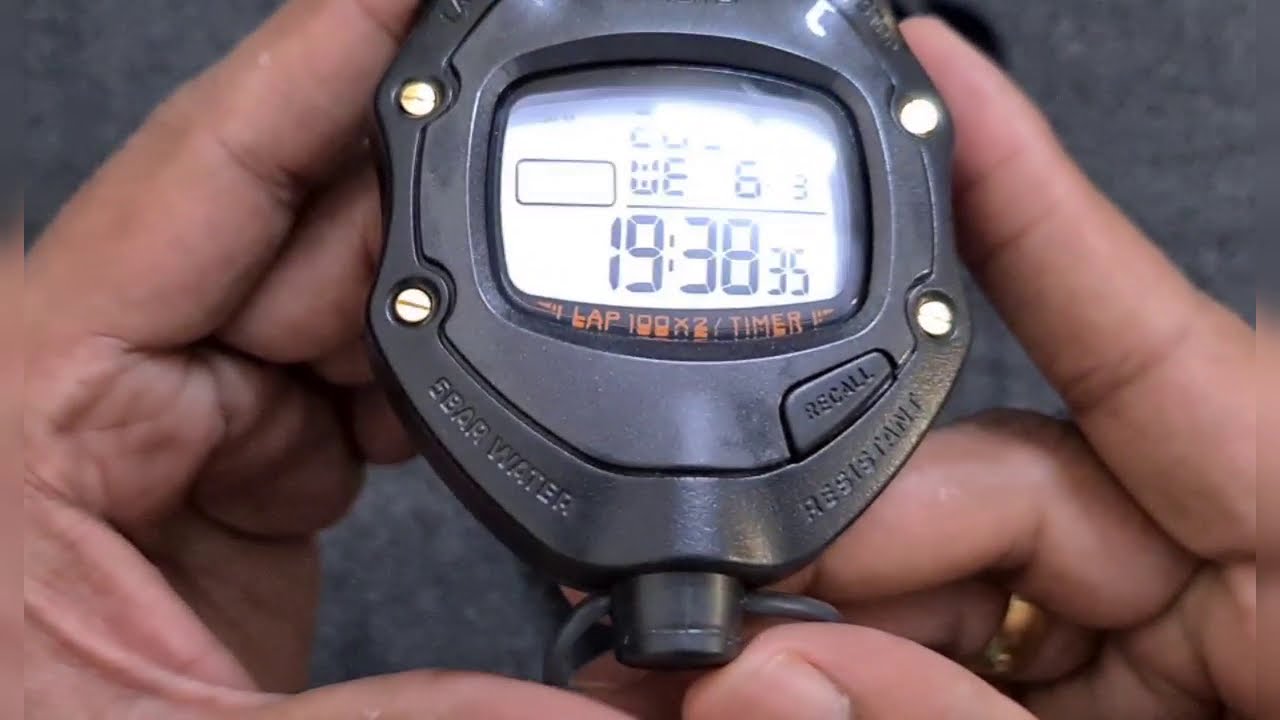 Casio HS-80TW-1EF Stopwatch (India) Unboxing and brief view