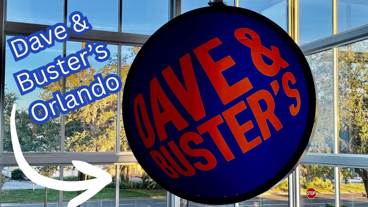 Самые безумные аркадные игры в Dave & Buster's Orlando