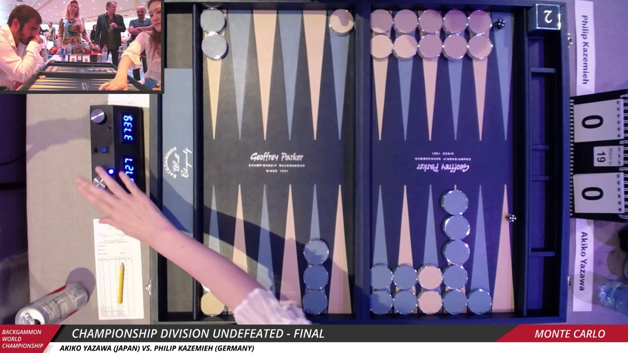 Championship Division Undefeated -- Final -- 19 pts -- Akiko Yazawa vs. Philip Kazemieh
