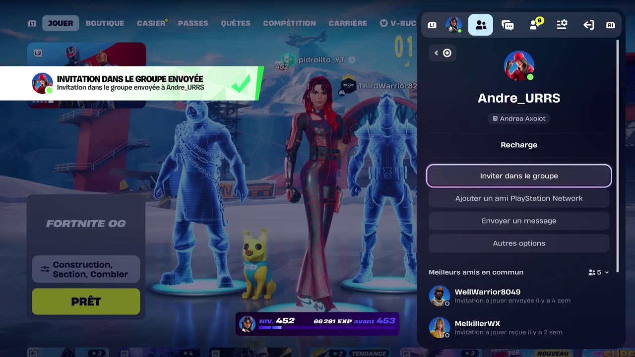 Live fortnite 100abo
