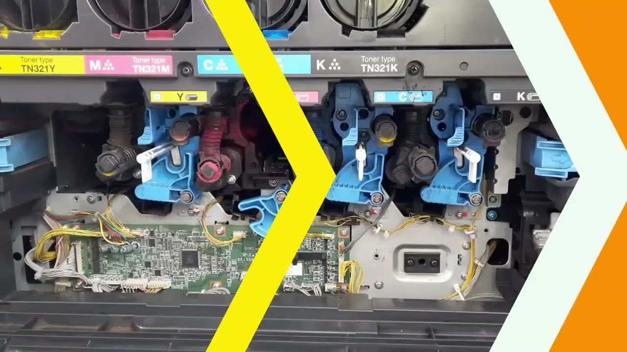 Konica Minolta Bizhub C Series Colar o Cambiar Revelador