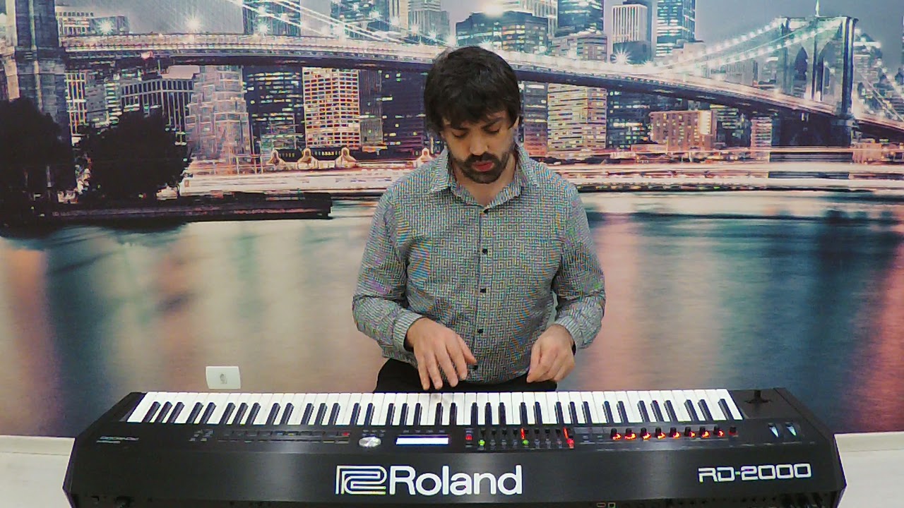 Roland RD-2000 , Demo Pianos Acusticos e Eletricos , com o Pianista #Lisandromassa