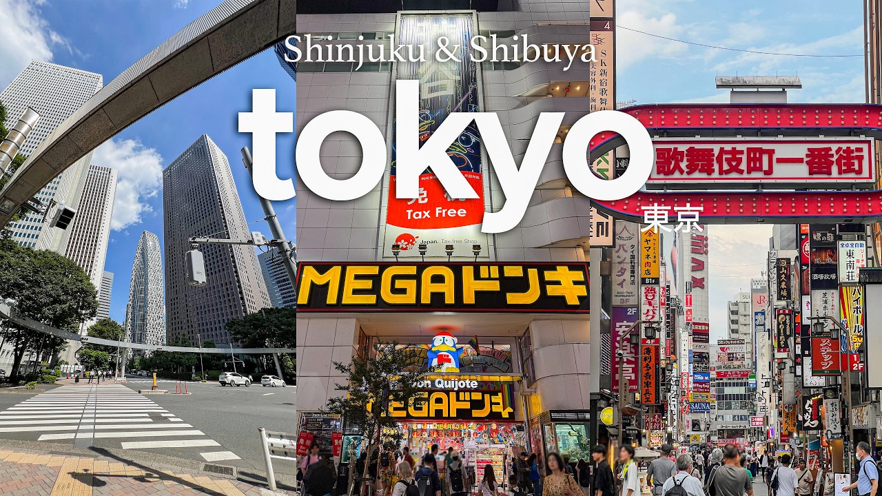 Exploring Tokyo’s Shinjuku & Shibuya | Cafes, Fashion & Lifestyle Shops | JAPAN TRAVEL VLOG