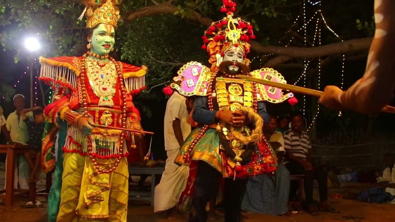 ஸ்ரீ கிருஷ்ணர் அர்ச்சுனன் தர்க்கம் 13ஆம் நாள் சண்டை ஆசிரியர் ஏழுமலை மற்றும் லொகநாதன்