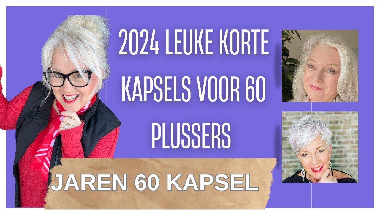 2026 Leuke korte kapsels voor 60 plussers