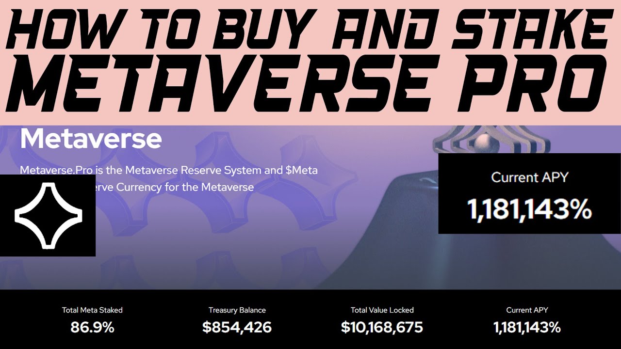 Metaverse Pro: How to Buy And Stake (Tutorial)