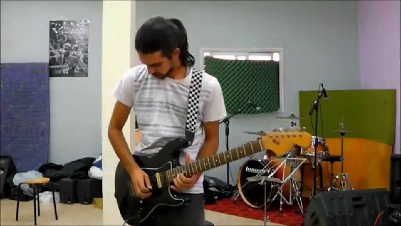 Steve Vai guitar cover Hand On Heart