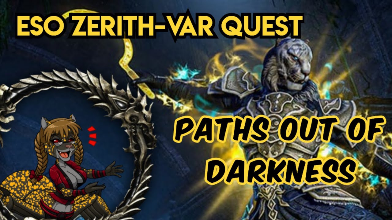 ESO Zerith-var Companion Quest: Paths Out of Darkness