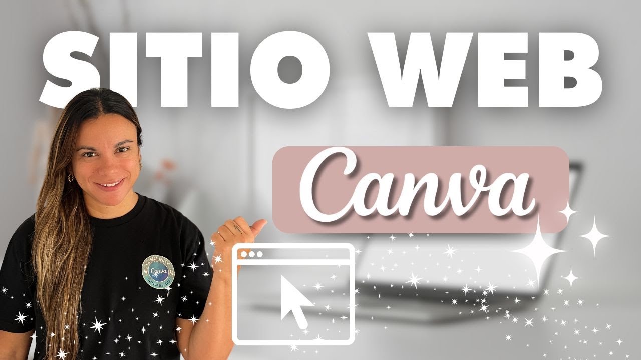😍Como hacer un SITIO WEB con CANVA/ Tutorial de Canva