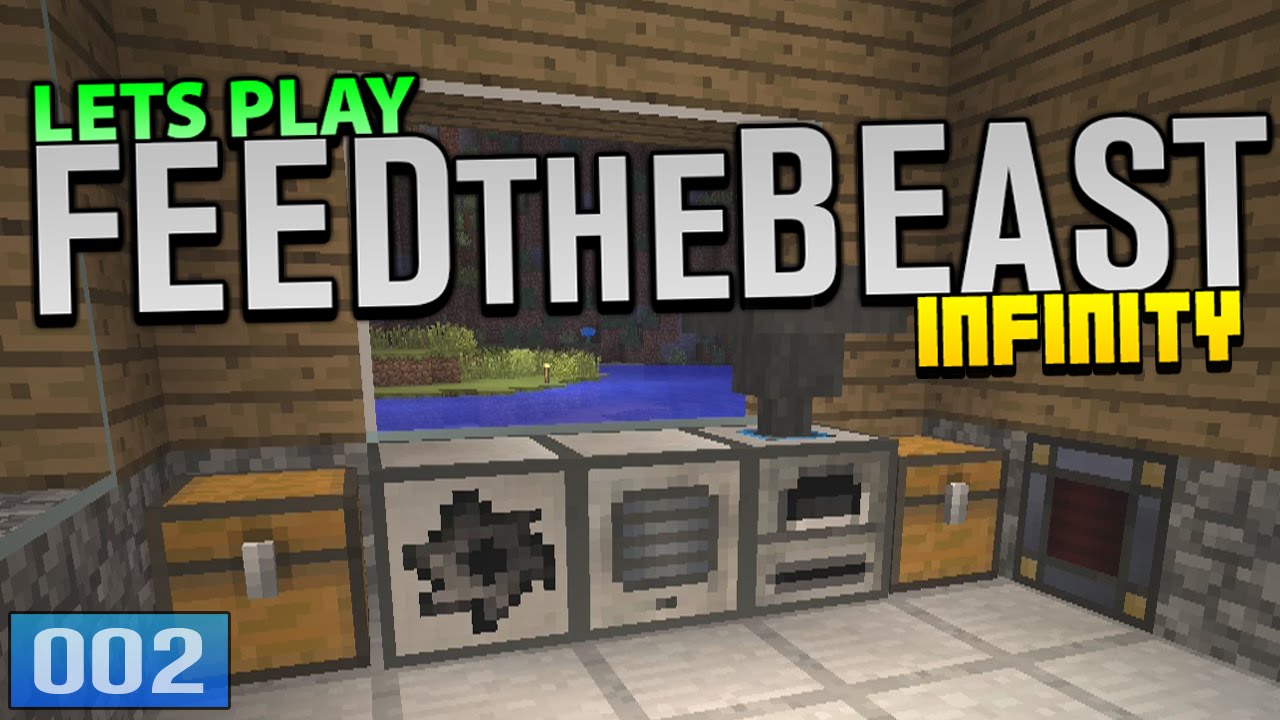 Lets Play - FTB Infinity - 'Setting up Power & Machinery' #2