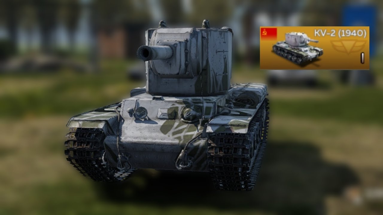 War Thunder Mobile | KV-2 platoon gameplay