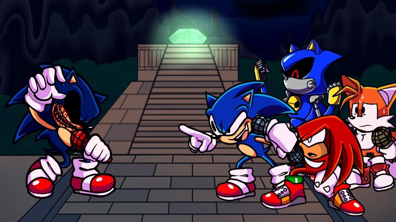 FNF Sonic.exe Sings Familiar Finale