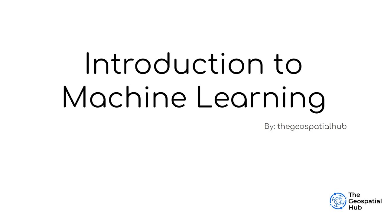 Machine Learning Webinar Day 1