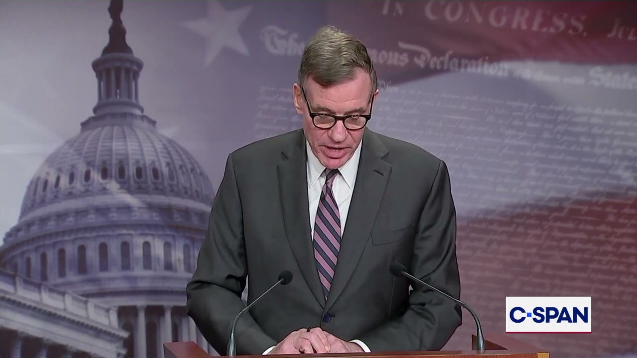 Sen. Mark Warner (D-VA) Calls Trumps Call to Nationalize Elections is 