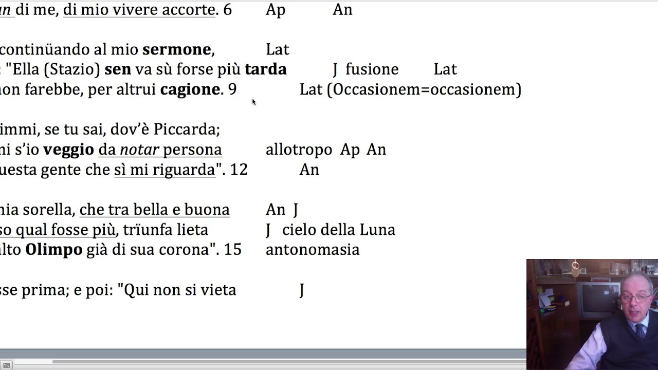 Divina Commedia:  Purgatorio, Canto XXIV