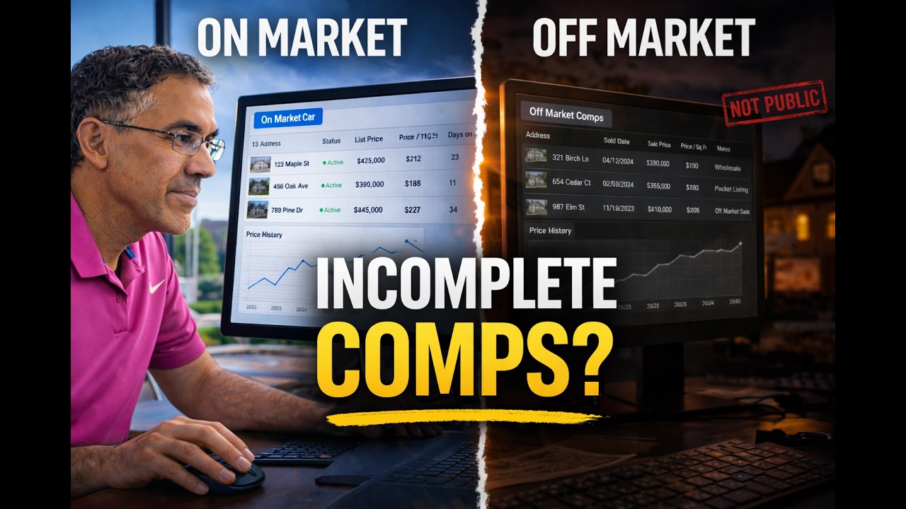 Updated Video Here - https://youtu.be/1Z64PIGQ-lU    On Market and Off Market Comps with History!