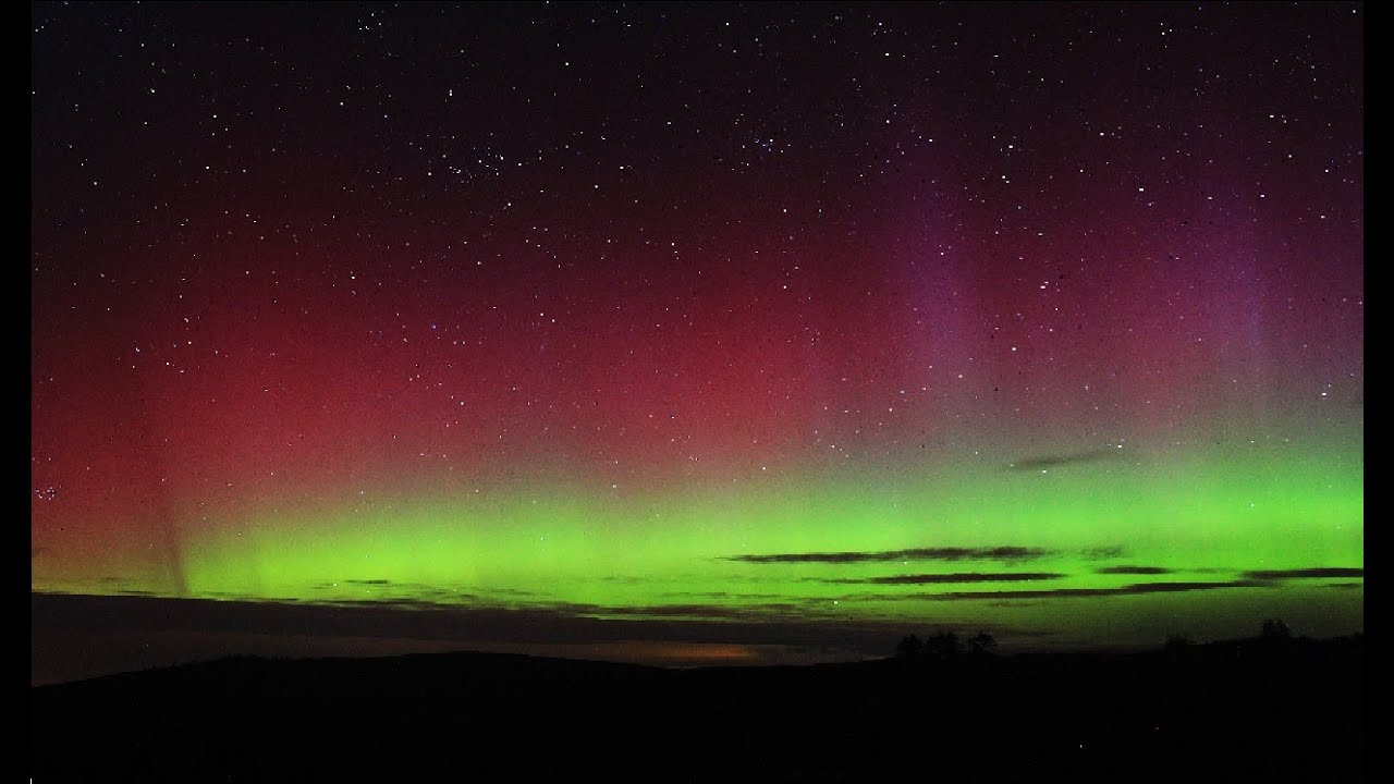 AURORA IN THE BOG PETTIGO, DONEGAL IRELAND - MOTHERS NIGHT 2016
