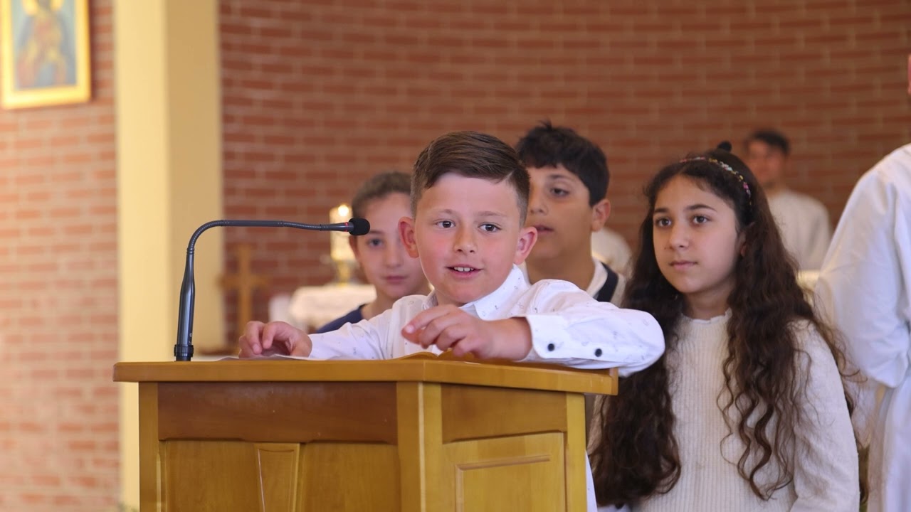 Messe des Rameaux des enfants du catechisme - Église Saint-Thomas-Apôtre