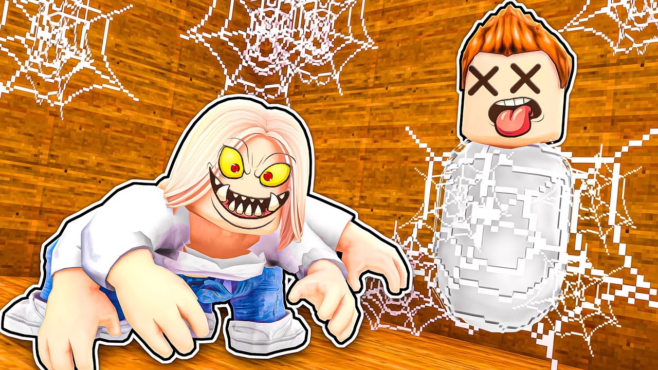 PORWAŁAM SMILESLOW JAKO PAJĄK I CHCĘ GO ZJEŚĆ w ROBLOX! XD (Spider)