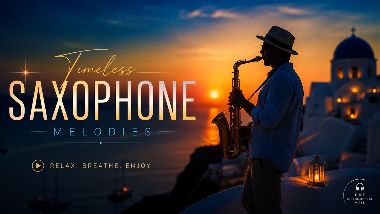 Rainy Night Jazz 🎷 Romantic Saxophone Music for Calm Mind & Cozy Sleep