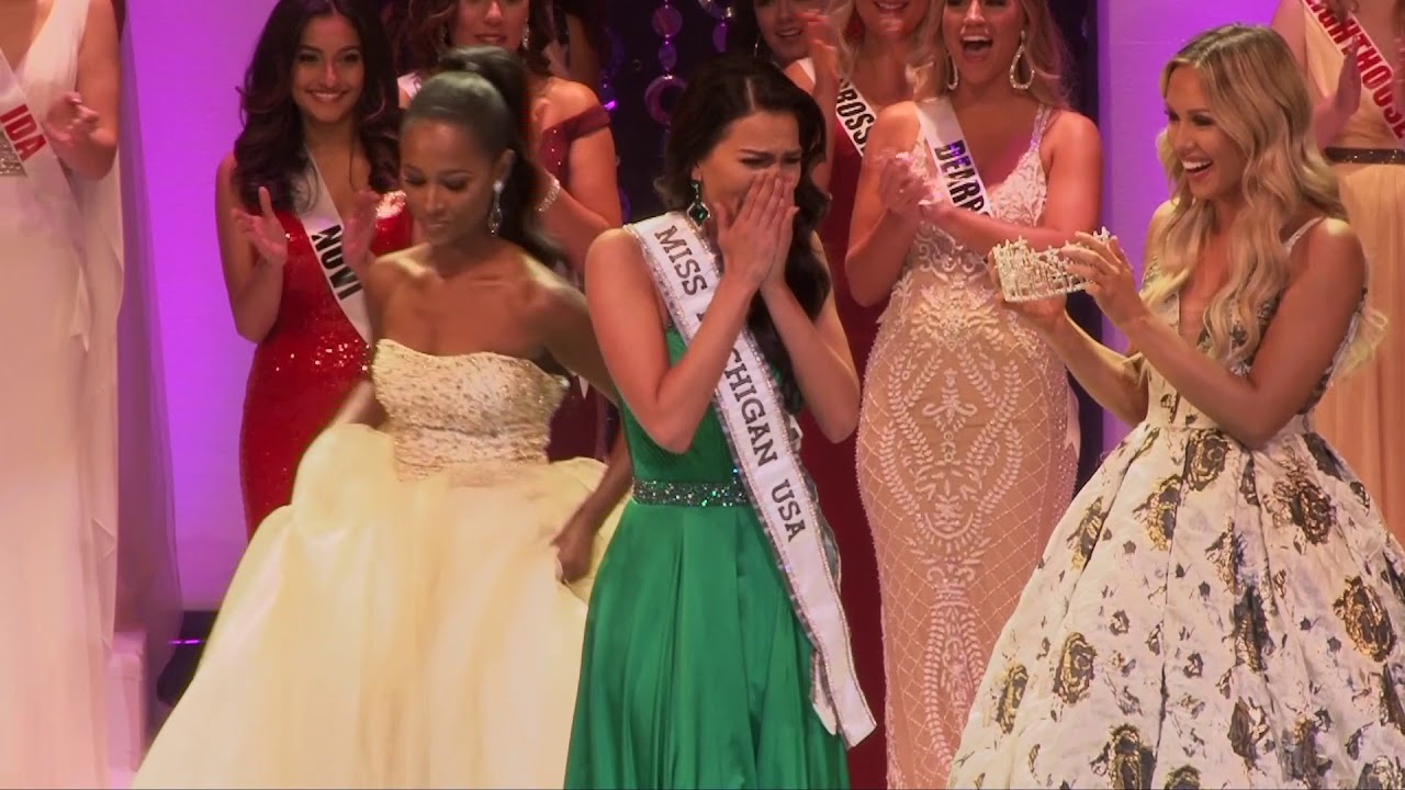 The Crowning of Miss Michigan USA 2019