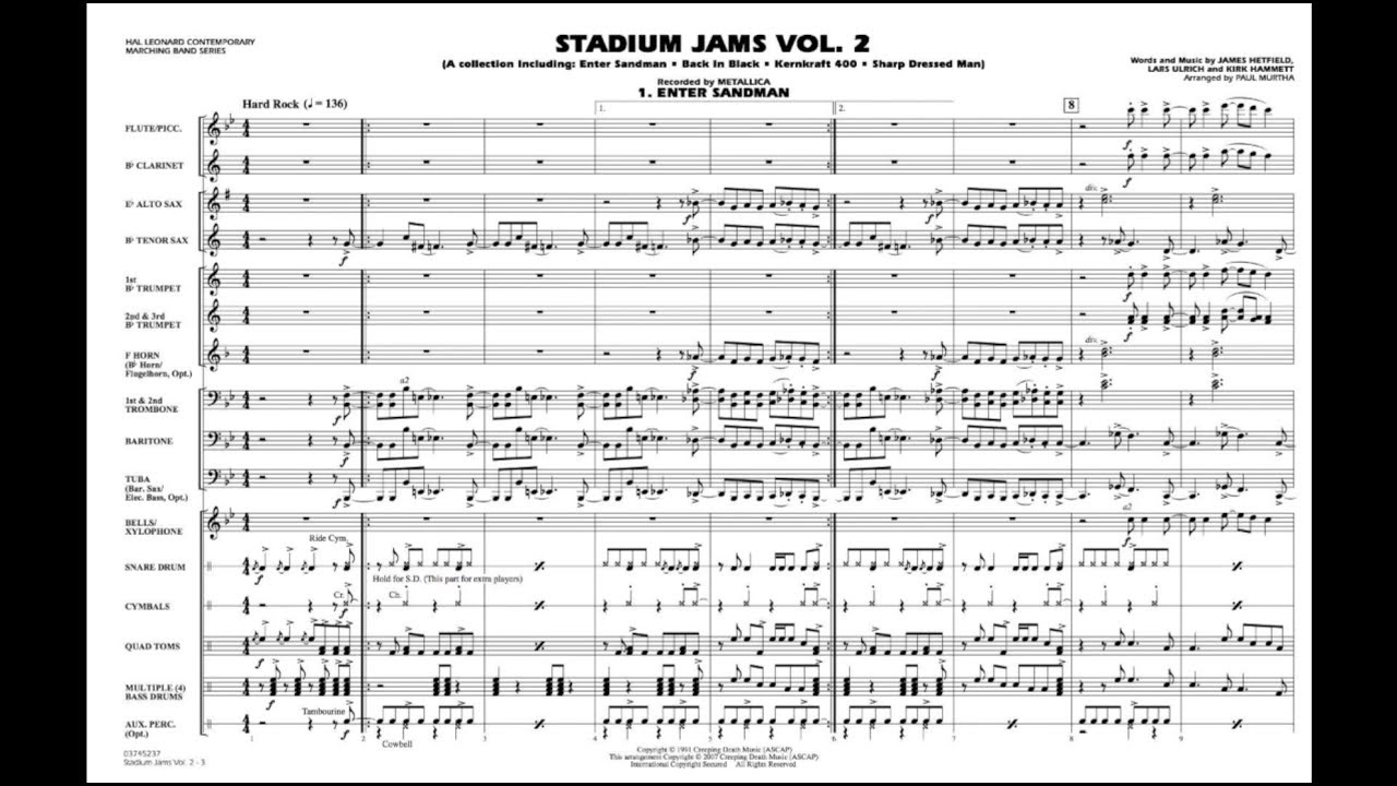 Stadium Jams Vol. 2 arranged by Paul Murtha