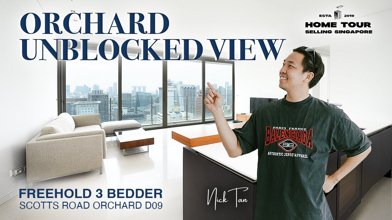 $5.5M Luxury freehold Millionaire's view 3 bedroom @ D09 Scotts Square | Singapore Home Tour Ep. 217
