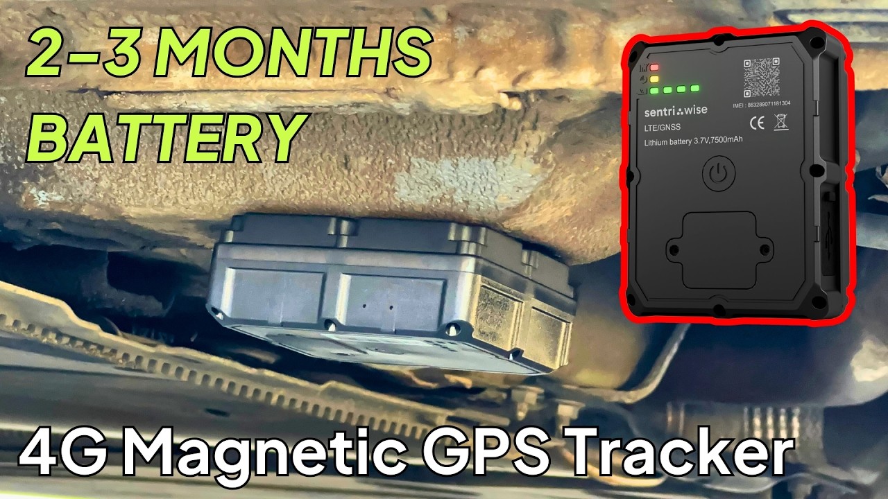 Track ANYTHING for MONTHS: This Magnetic GPS Tracker is a Game Changer! (COMPACT)