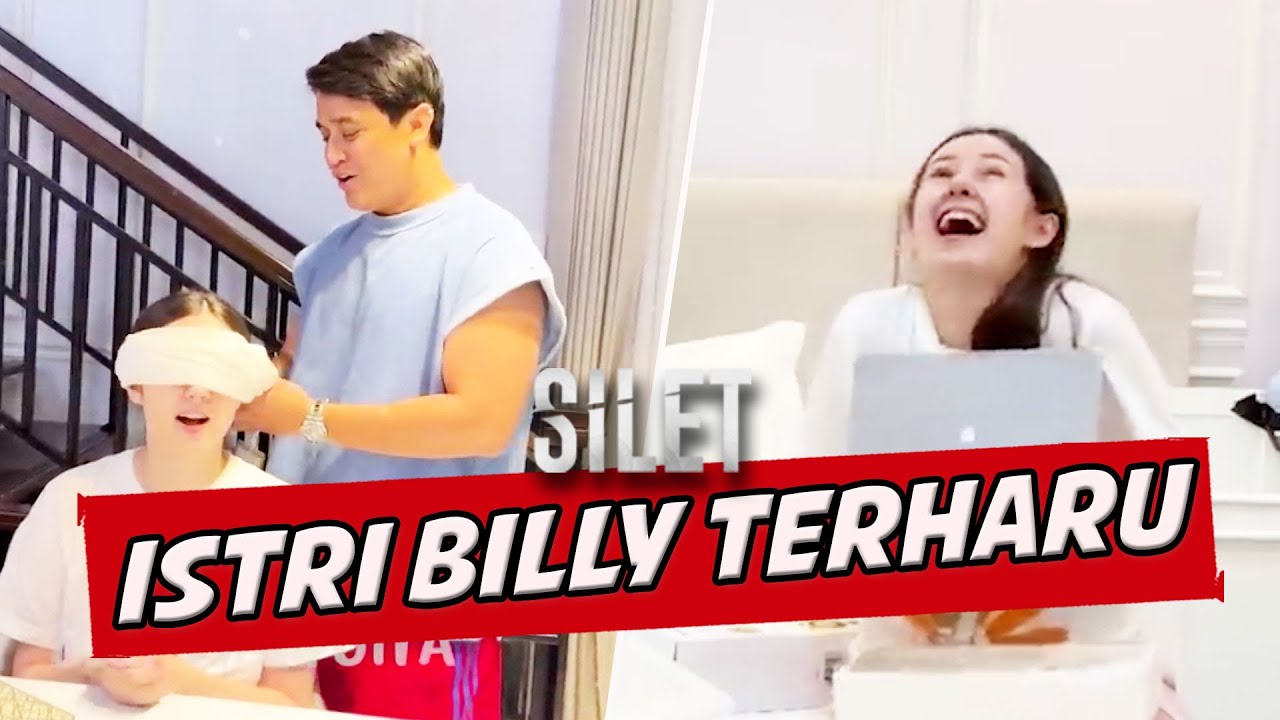 Tangis Haru Sang Istri! Billy Berikan Laptop Impian | SILET