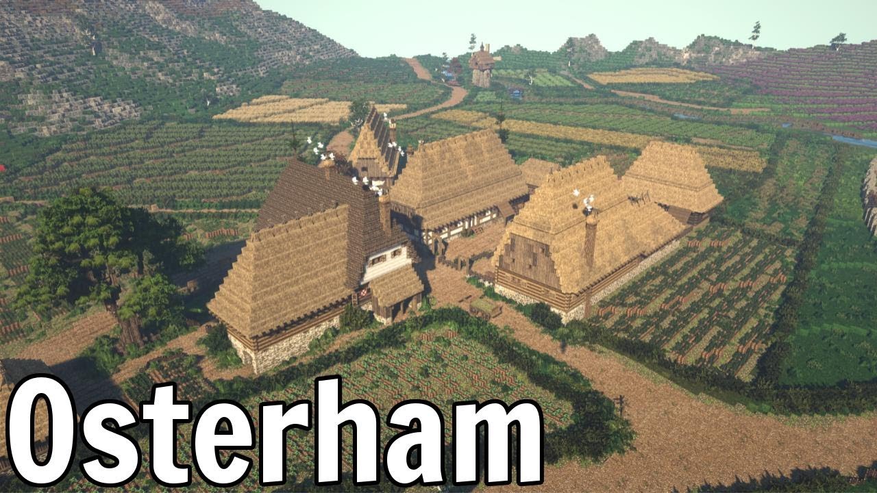 Средневековые фермы Minecraft | Остерхэм 28