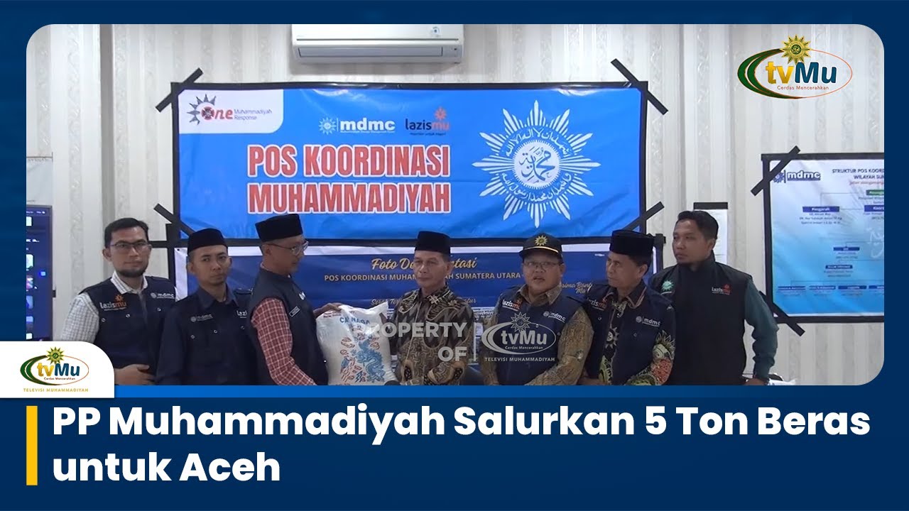 PP Muhammadiyah Salurkan 5 Ton Beras untuk Aceh
