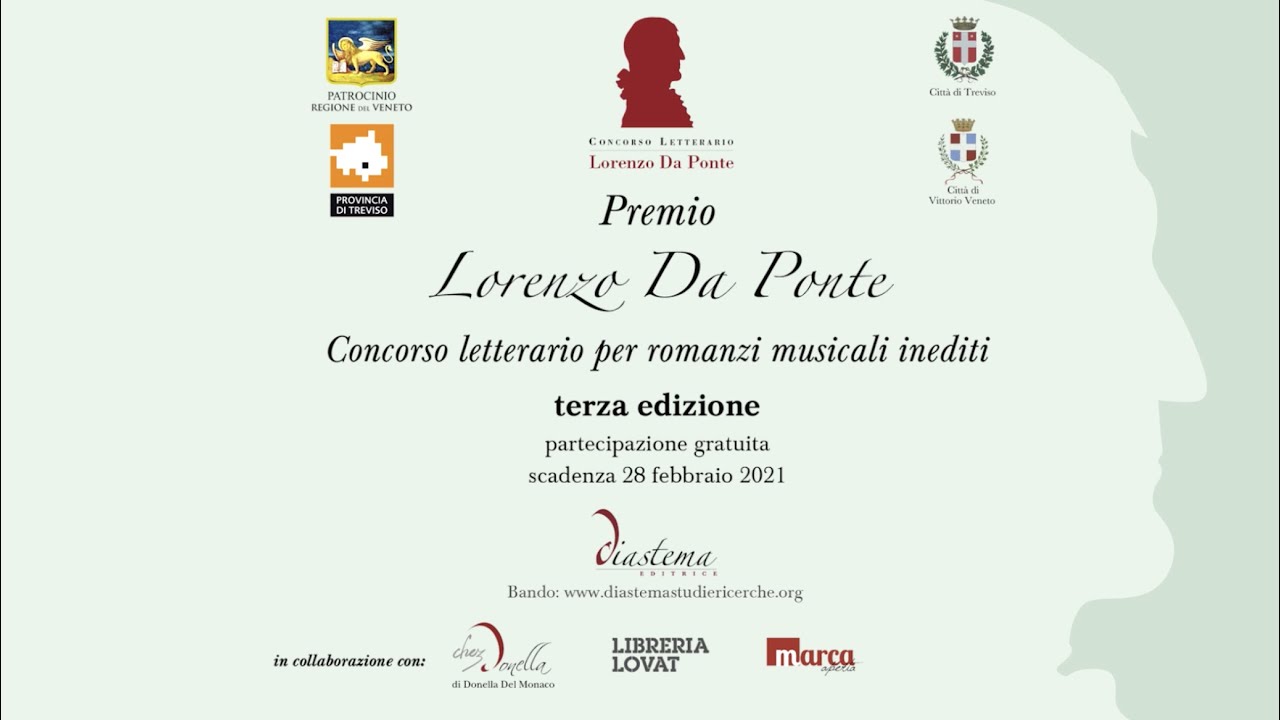 Concorso letterario Lorenzo Da Ponte 3 - Video promo