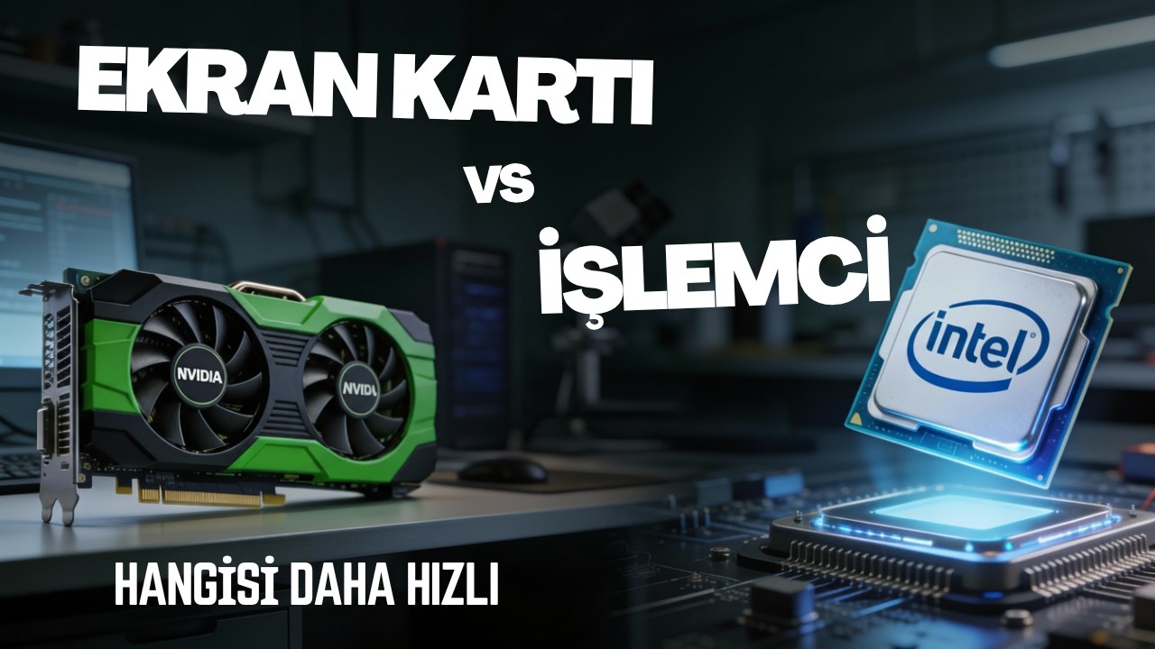 Ekran Kartı ve İşlemci Farkı