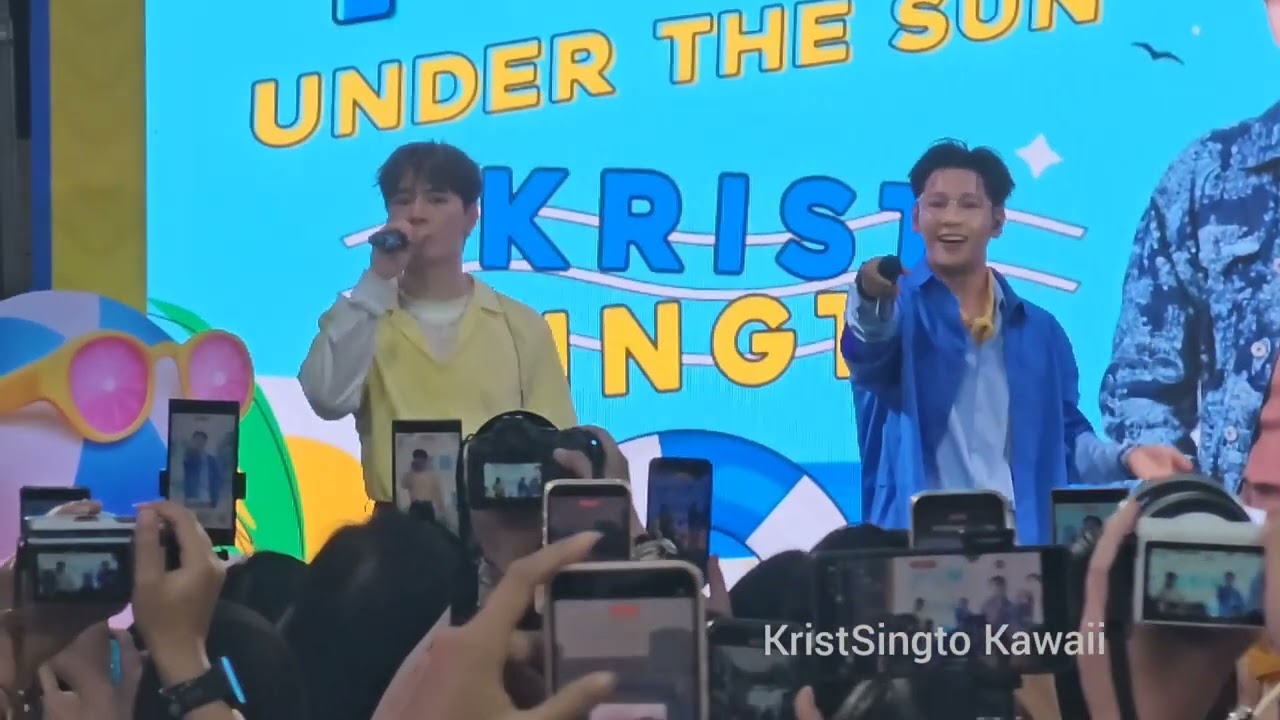 1/2 Krist&Singto - งาน BananaBoat Let's Fun Under the Sun @ Siam Square 15/03/26