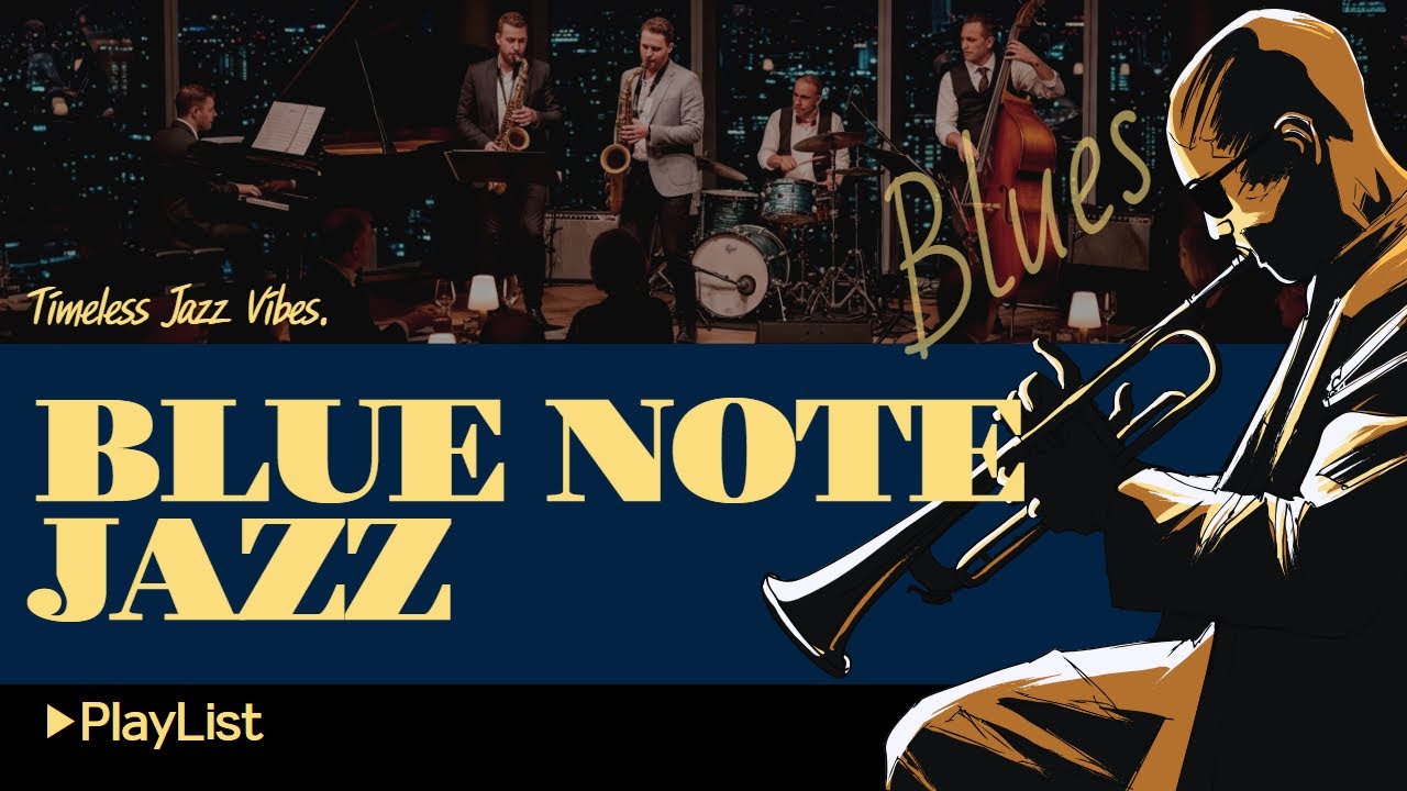 [🎷Blue Note Jazz] ▶Playlist - Healing Jazz for Anxiety Relief & Emotional Comfort