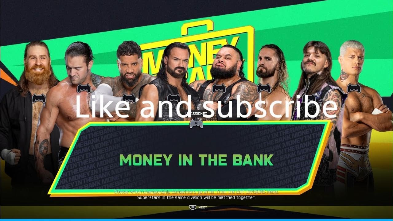 WWE 2K25_Money in the bank