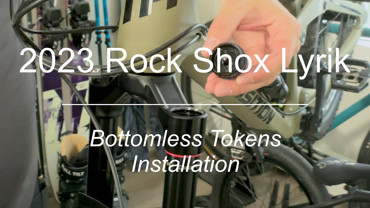 2023 Rock Shox Lyrik &mdash; Bottomless Tokens Installation