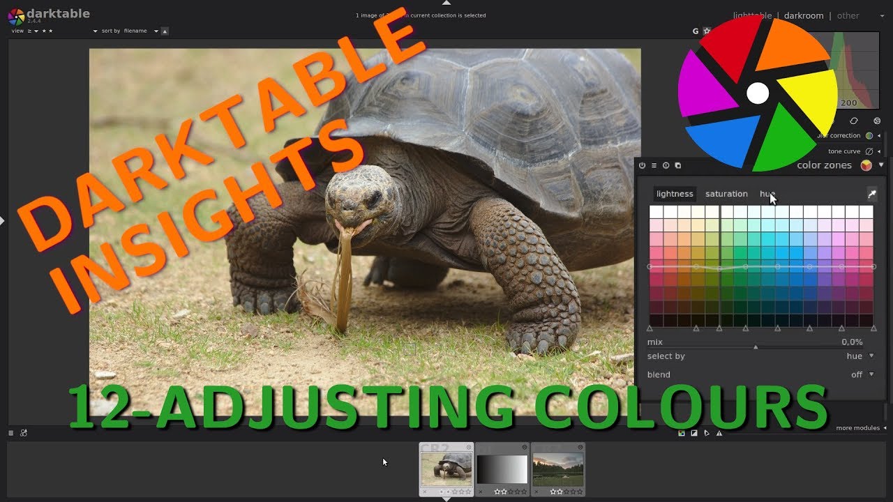 Adjusting colour - Darktable Insights ep 12