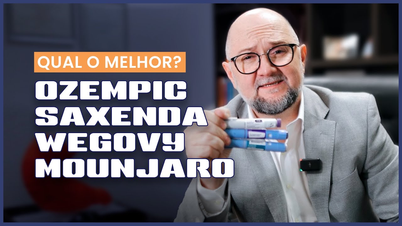 Ozempic, Mounjaro, Saxenda, Wegovy, Qual a diferença das canetas emagrecedoras? Dr. Jimi Scarparo