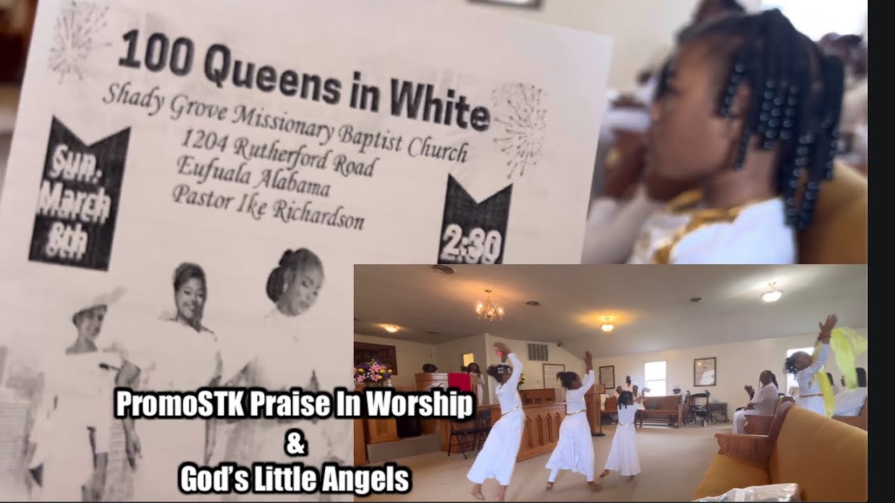 100 Queens In White | Shady Grovesl Missionary Baptist Church | Eufaula, AL