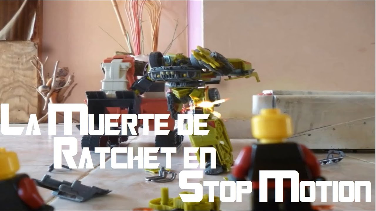 Transformers La Era de la extinción Stop- Motion: La muerte de Ratchet (Español Latino)