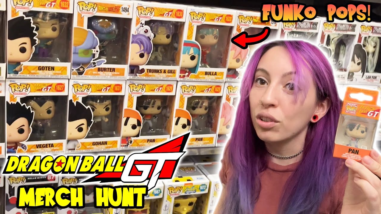SEARCHING FOR DRAGON BALL GT FUNKO POPS AT HOT TOPIC! - Dragon Ball Merch Hunt