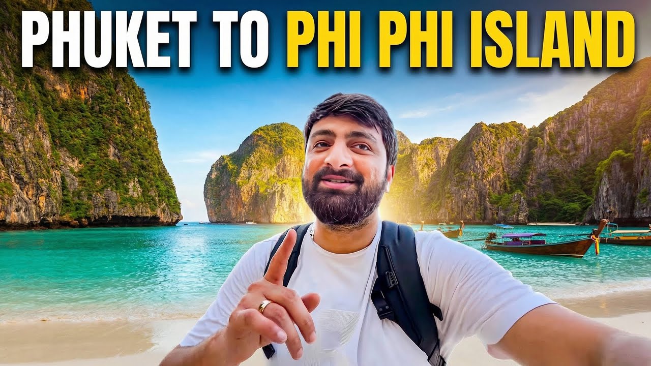 Vlog #10 | Phuket to Phi Phi Island Journey🛥️ Thailand