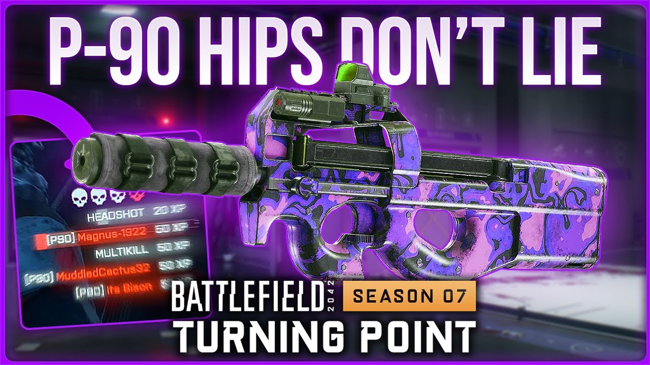 P-90 HIPFIRE ONLY Challenge (it's fantastic) - Battlefield 2042 Season 7 Redacted